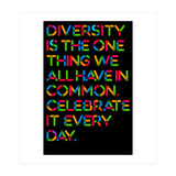 DIVERSITY (black Version) (Print Only) thumbnail
