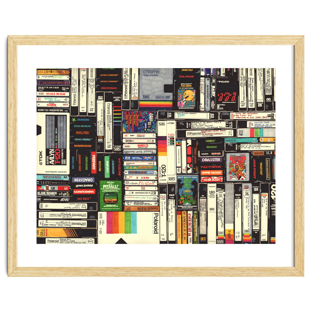 Cassettes, VHS & Atari