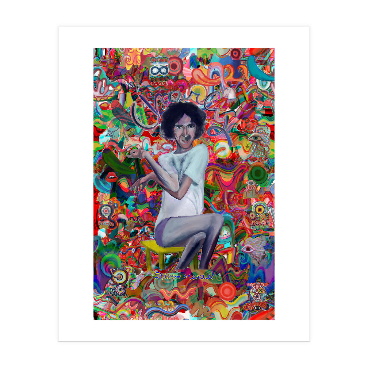 Charly Y Graffitis 3 (Print Only)