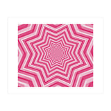 Abstract Pink Geometric Design Art (Print Only) thumbnail