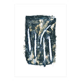 Indigo Blue Botanical Leaves No. 14 (Print Only) thumbnail