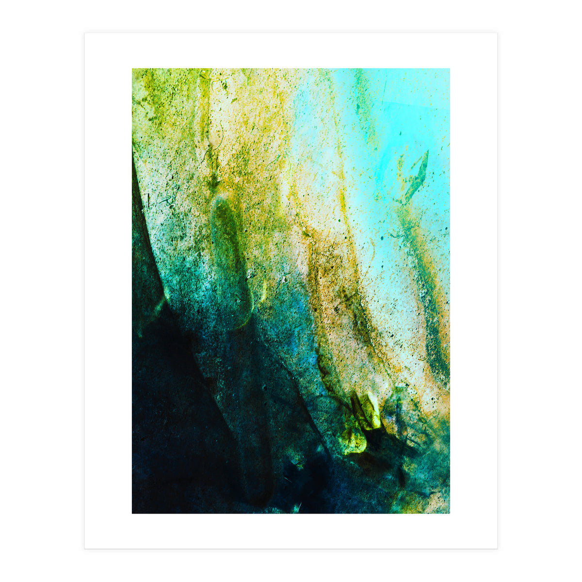 Stormy Teal Ap 3a (Print Only)