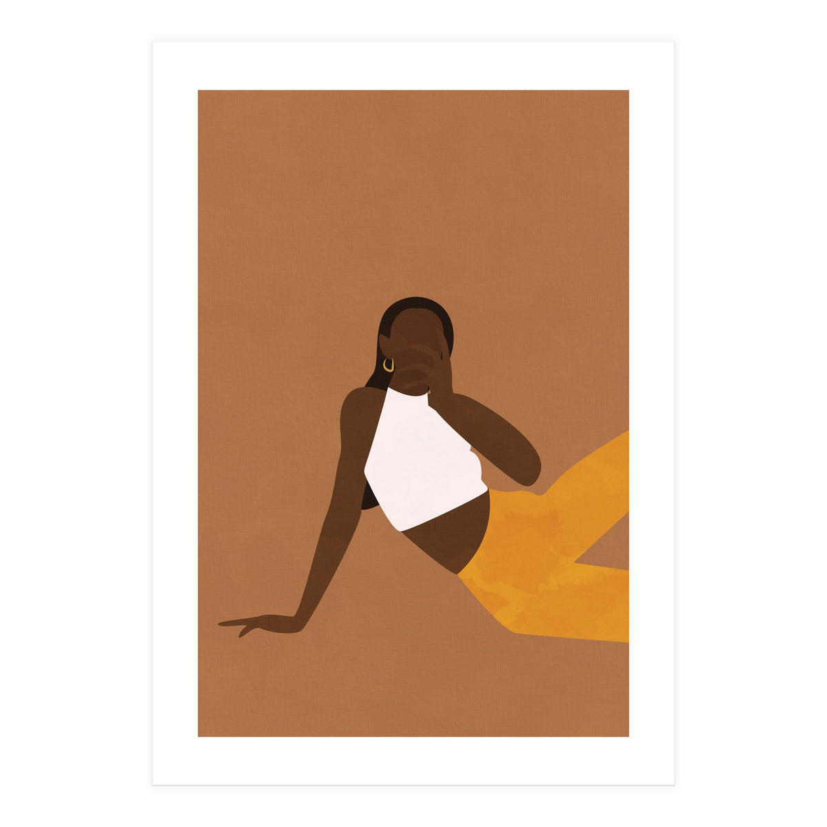 Boho Chic Woman (Print Only)