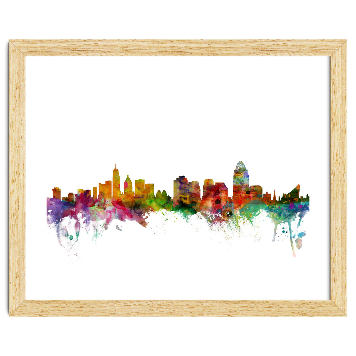 Cincinnati Ohio Skyline