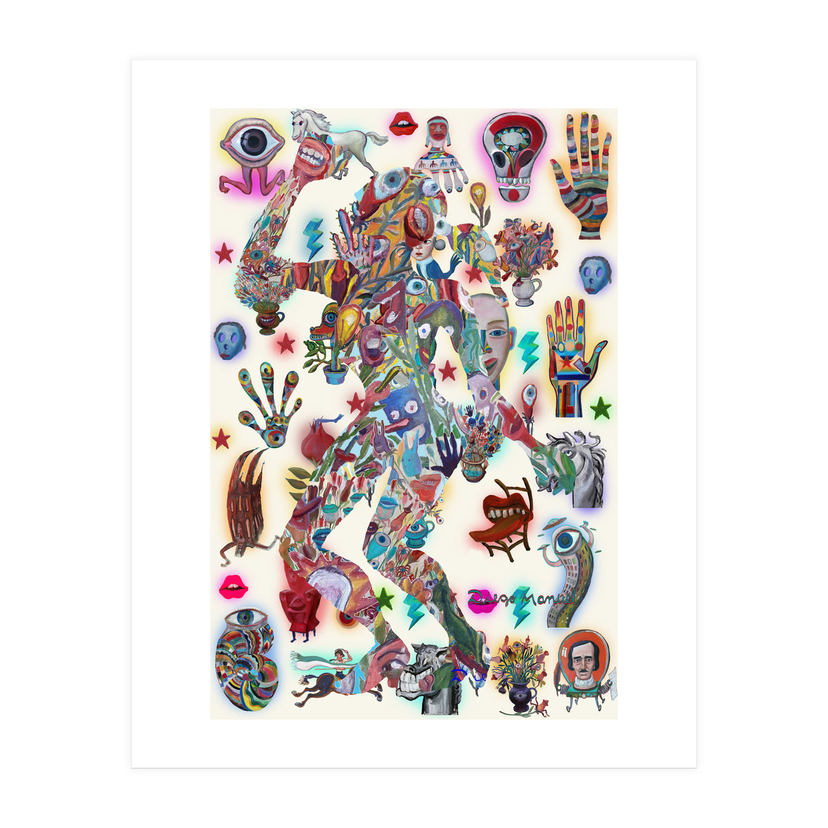 Dance Girl B 48 (Print Only)