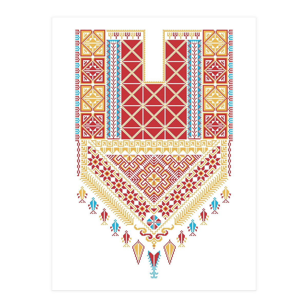 Tatreez Ornament 3 (Print Only)