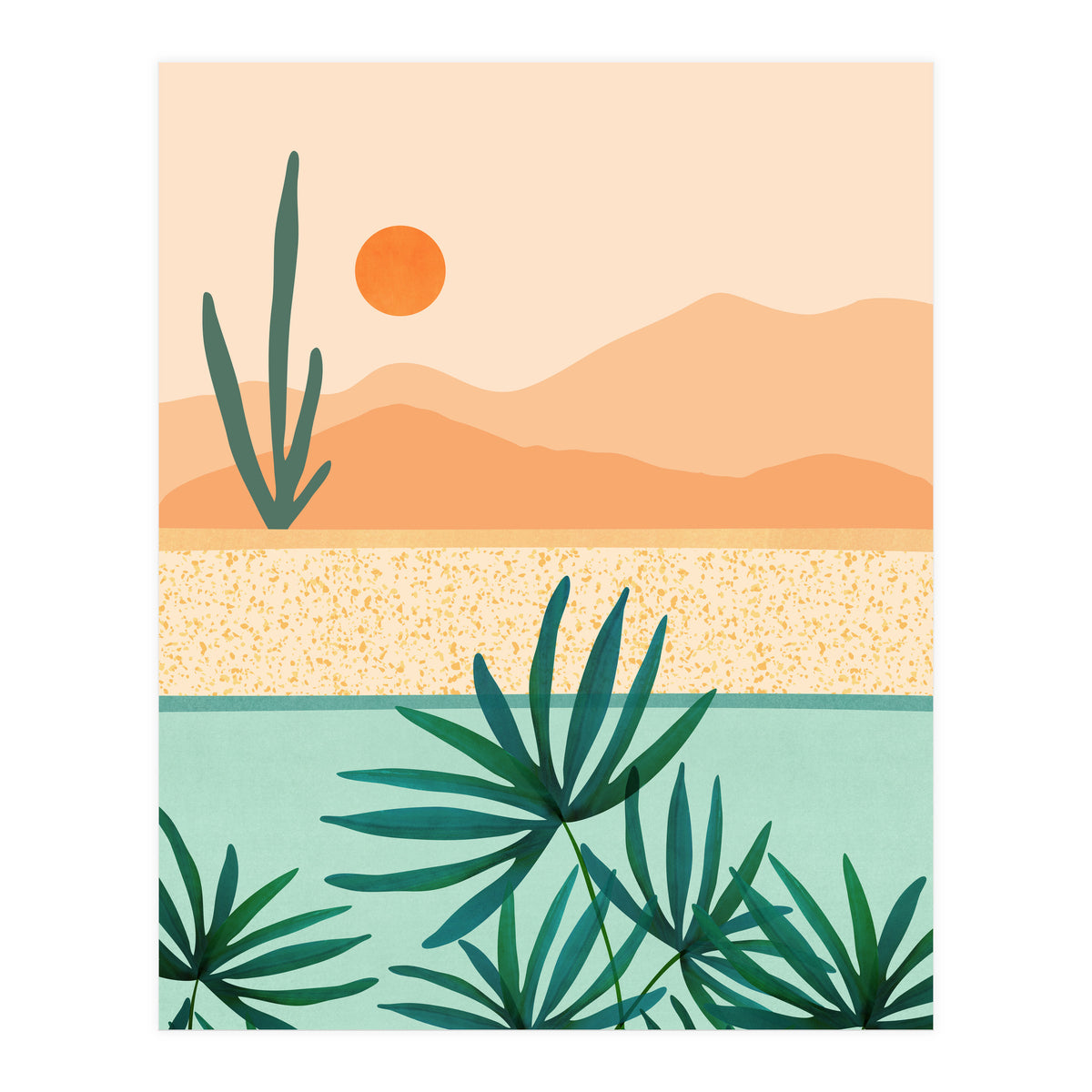 Southwest Poolside (Print Only)