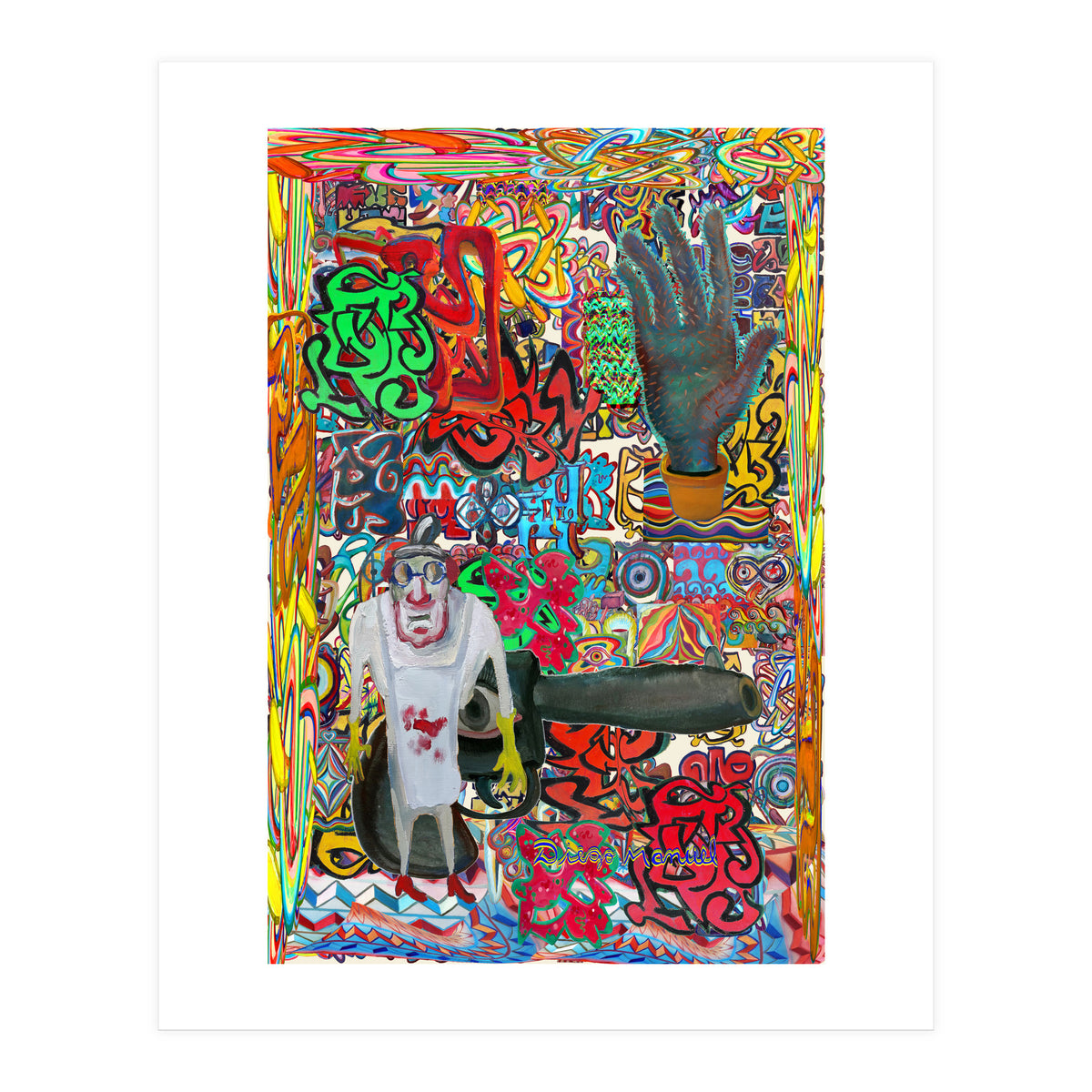 Oficina Del Cobrador 17 (Print Only)