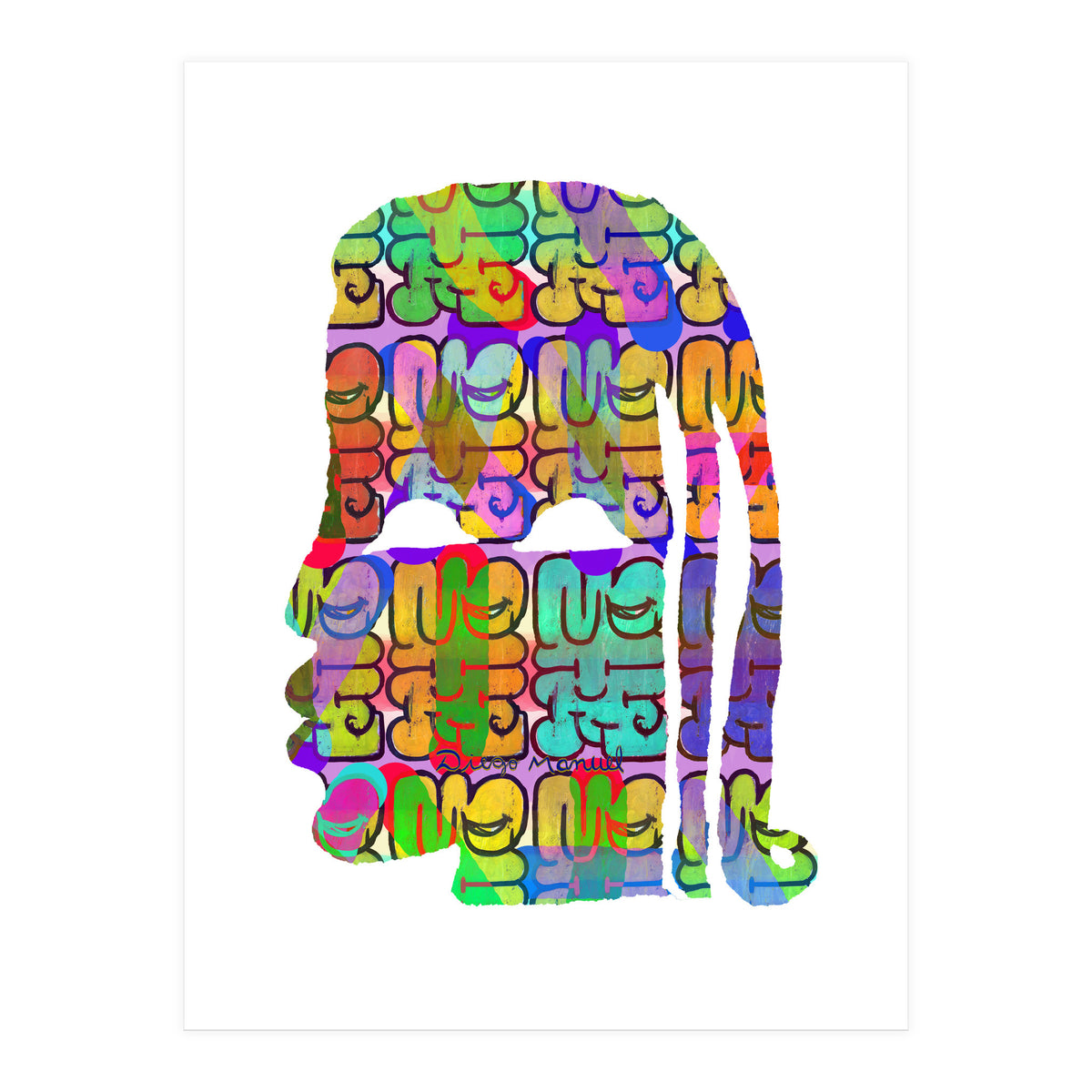 Abstracto Pop Nuevo B 7 Copia (Print Only)