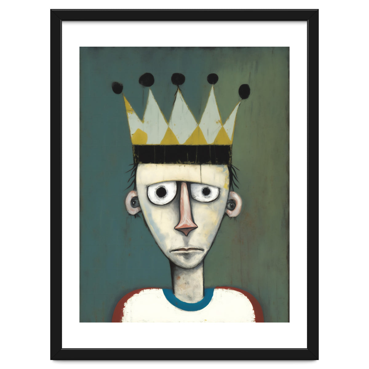 Footballer In A Crown
