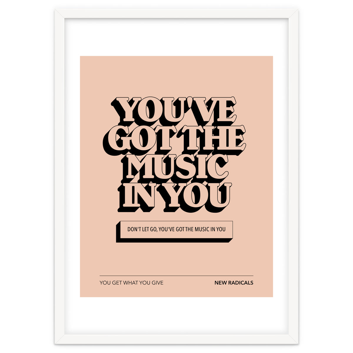 New Radicals - You Only Get What You Give