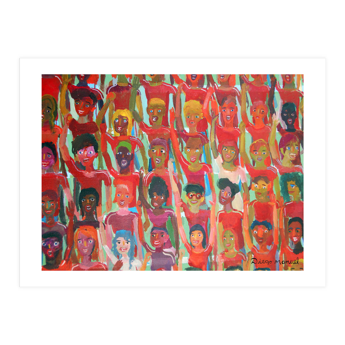 Hichada Roja Detalle 1 (Print Only)