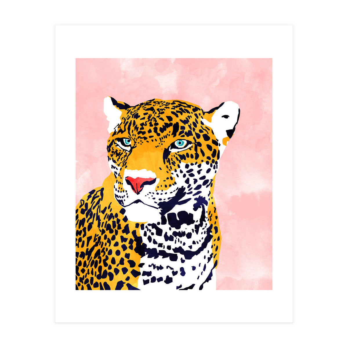 The Leopard Portrait (Print Only)