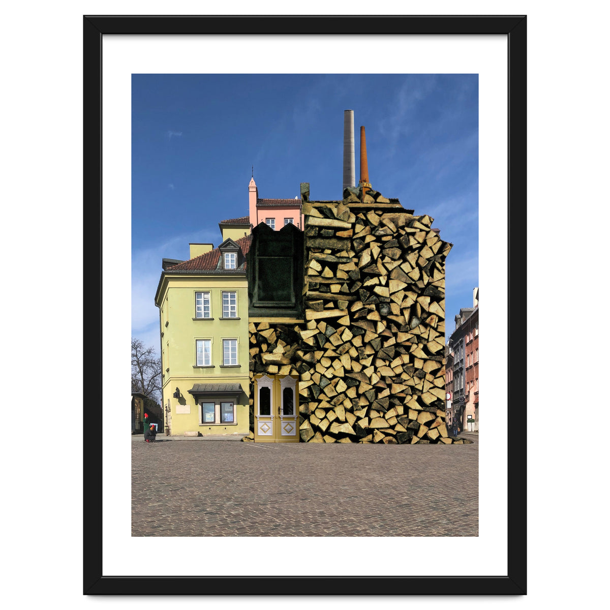 Holz Vor Der Hütten
