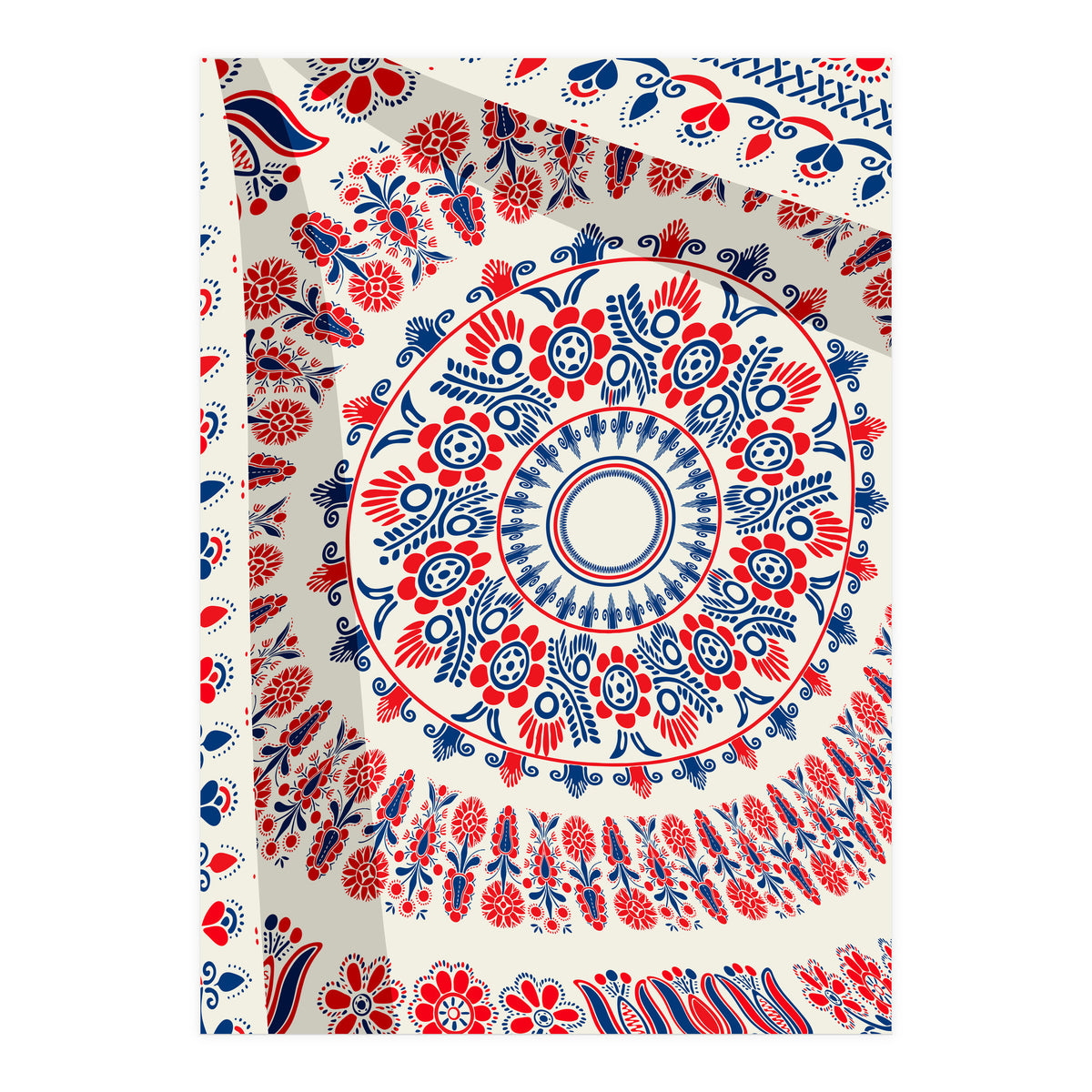 Romanian embroidery background 37 (Print Only)