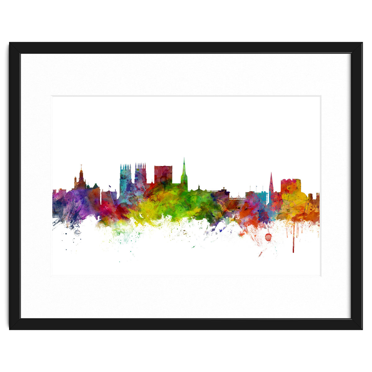 York England Skyline