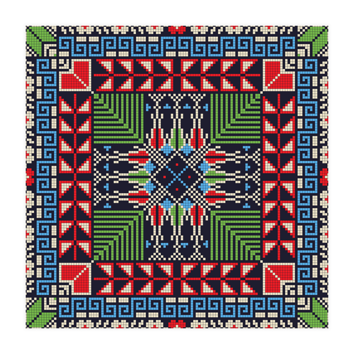 Tatreez 17 (Print Only)