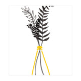 Black Watercolor Bouquet (Print Only) thumbnail
