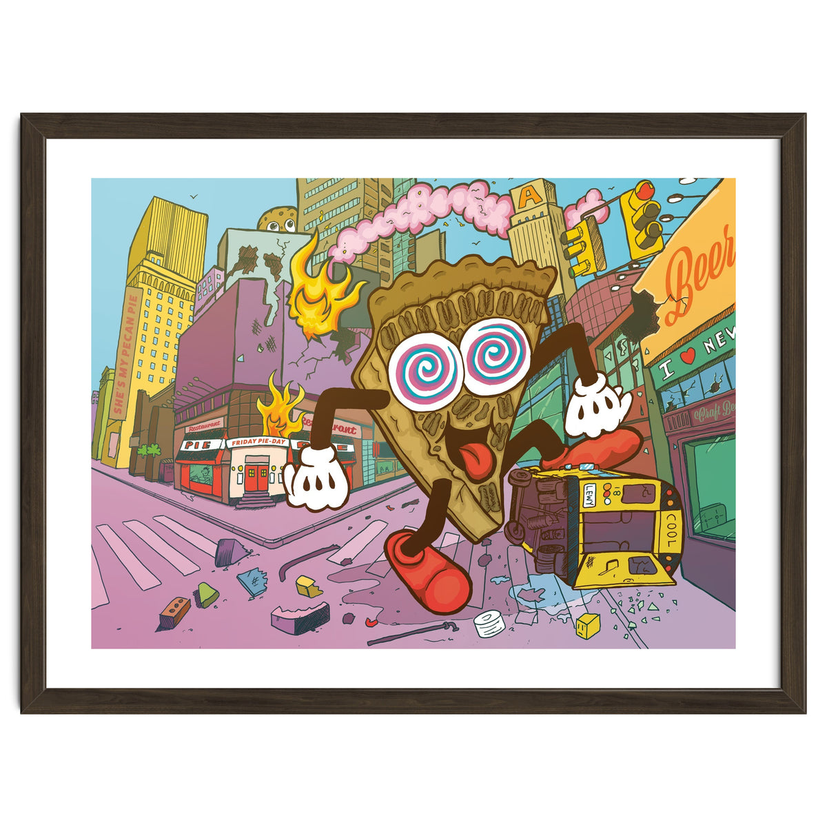 Pecan Psychosis - 12.3% ABV Bourbon Barrel Aged Pecan Maple Stout - Amundsen Brewery