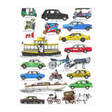 Taxis Of The World (Print Only) thumbnail