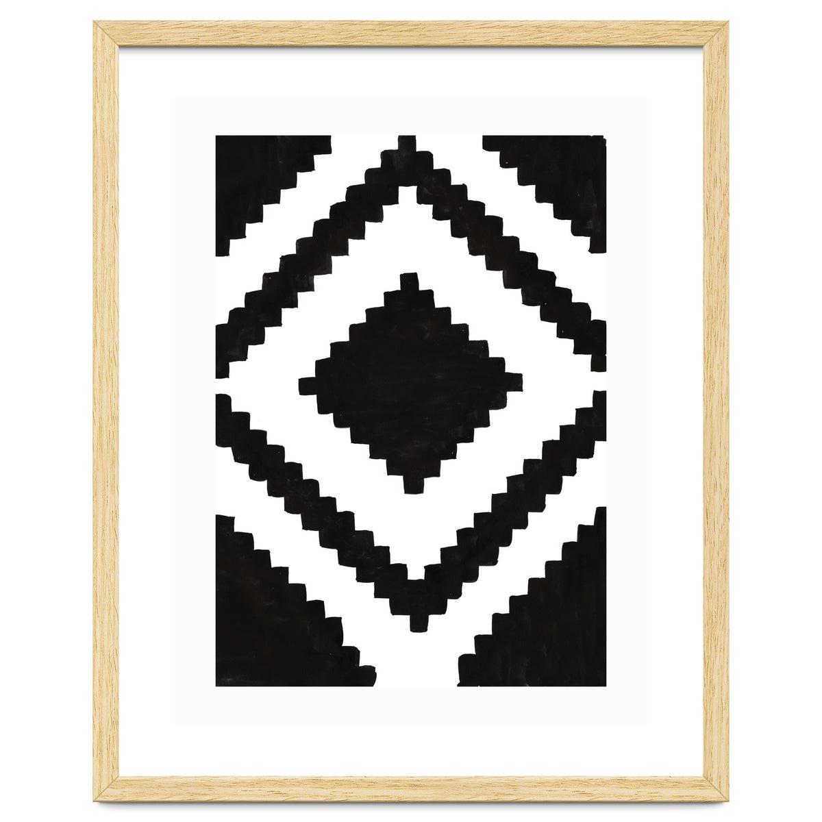 Patterns Aztec Black