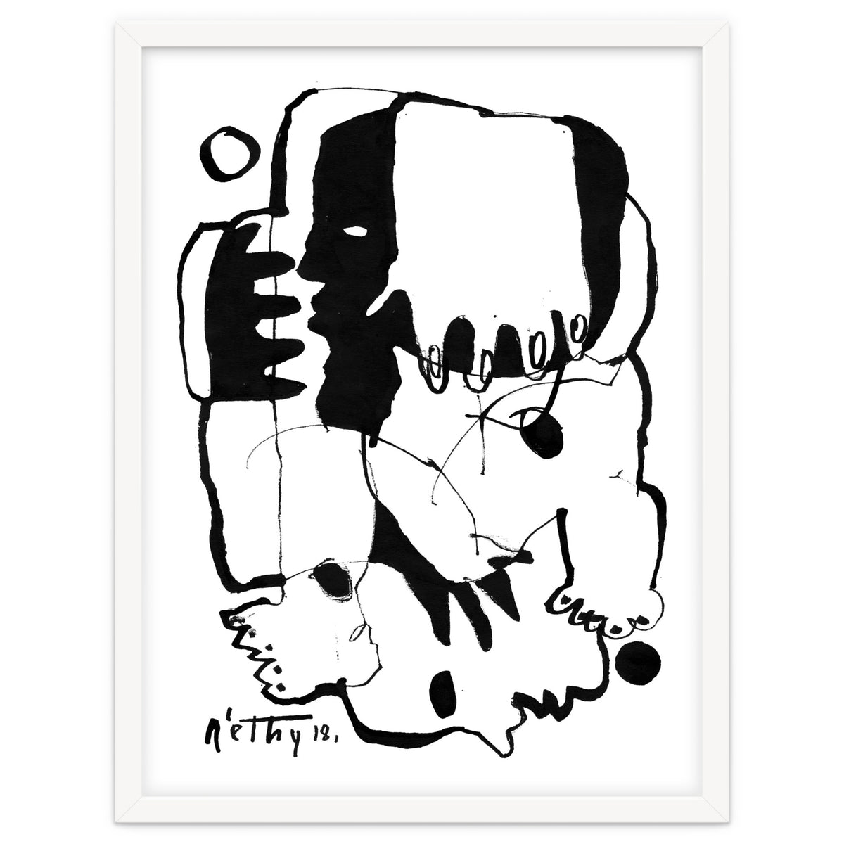 Everlasting Fight - b&w