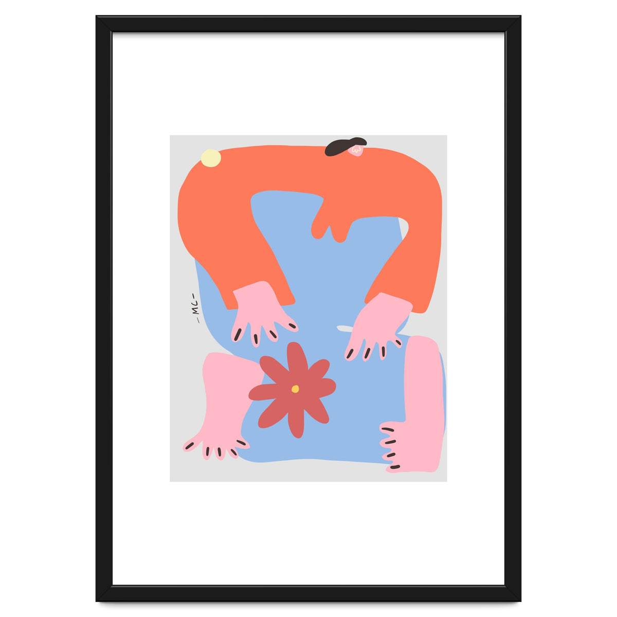 Women And The Flower