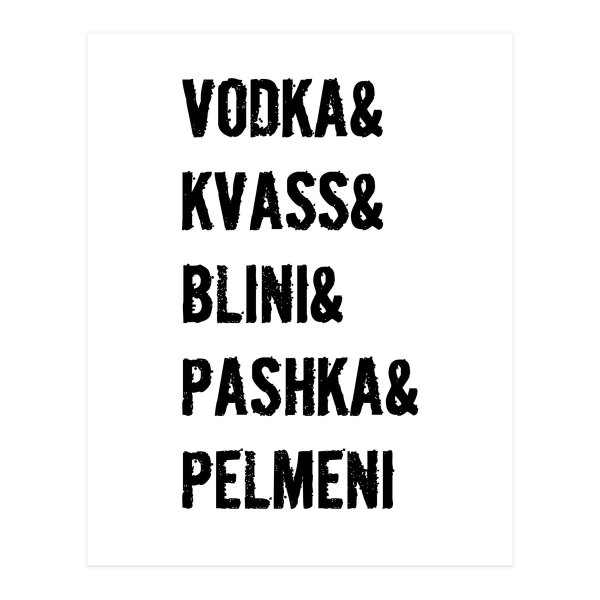 It`s a Russian thing! (Print Only)