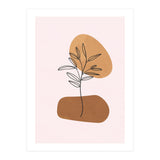Minimalist Scandinavian Abstract Geometric Art (Print Only) thumbnail