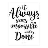 Nelson Mandela Quote (Print Only) thumbnail