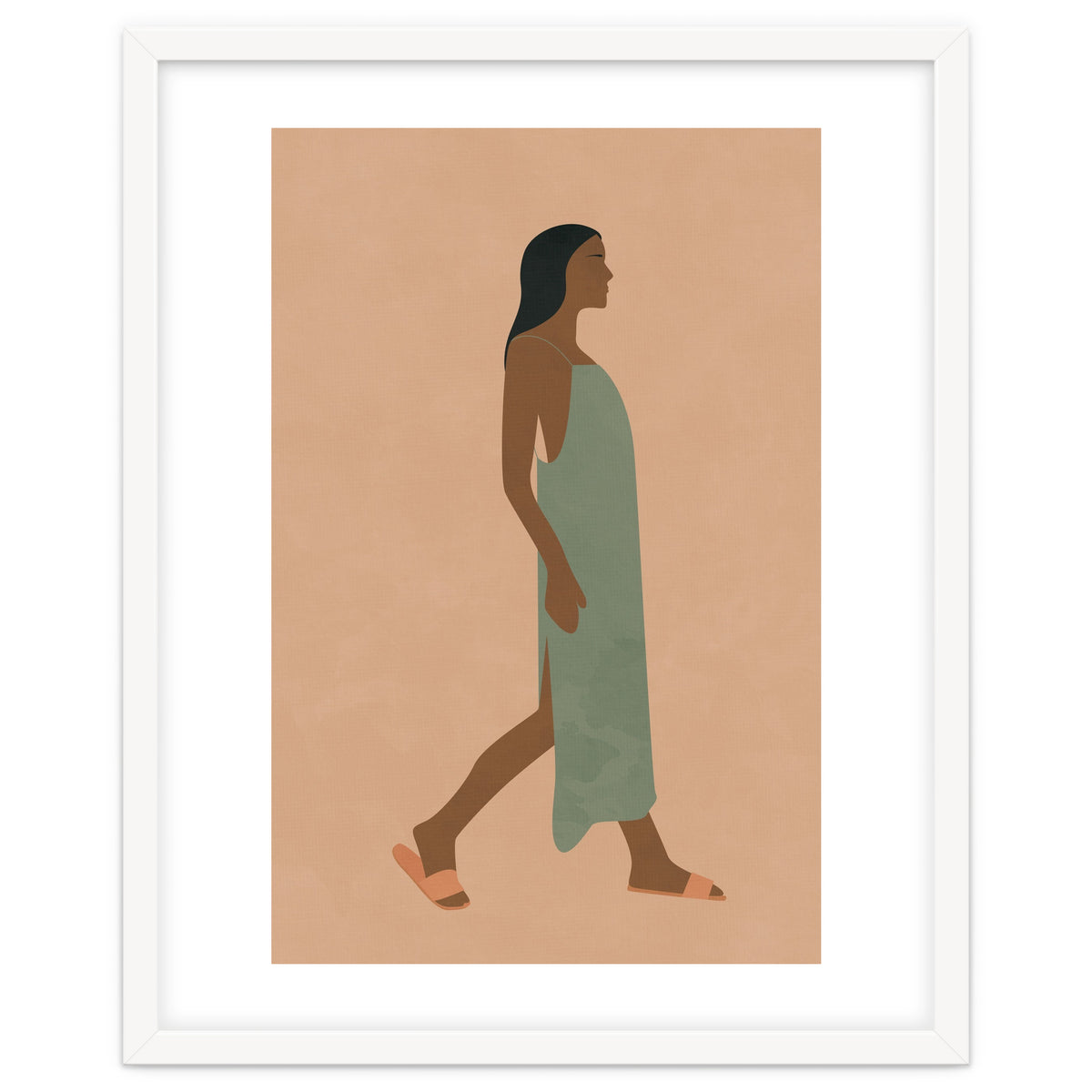 Minimalist Boho Woman