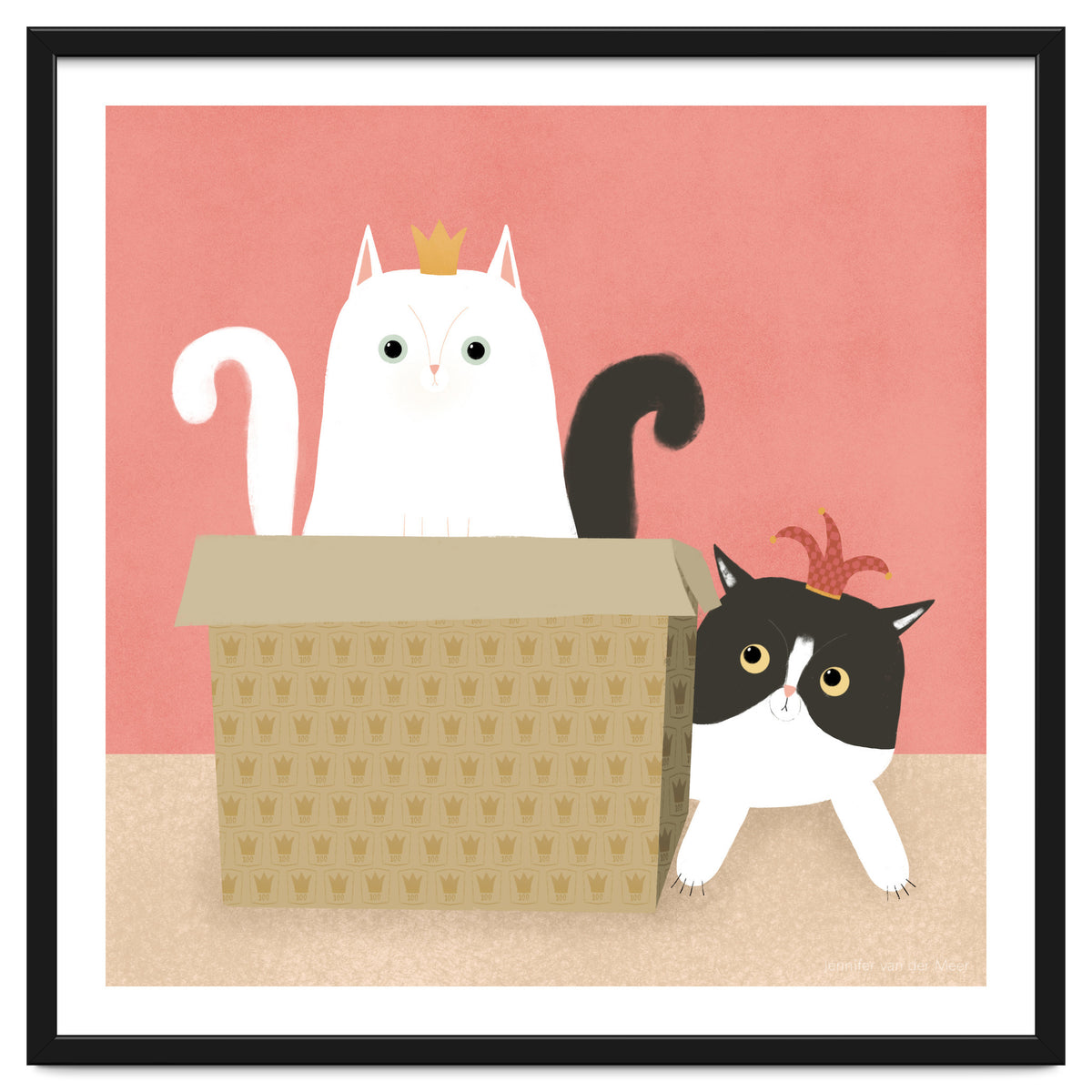 Cat 100: The queen and the jester