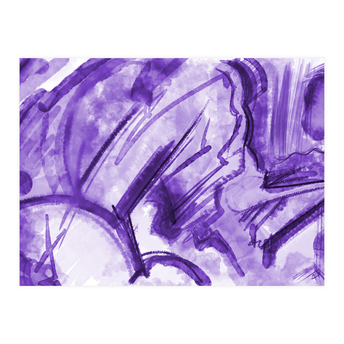 Roxo E Roxo (Print Only)