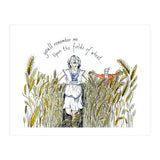 Upon The Fields Of Wheat (Print Only) thumbnail