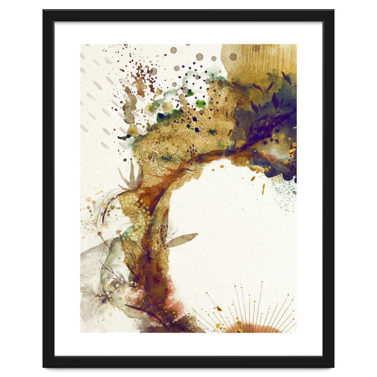 Abstract Floral - Autumn Winds