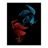 bettas fight (Print Only) thumbnail