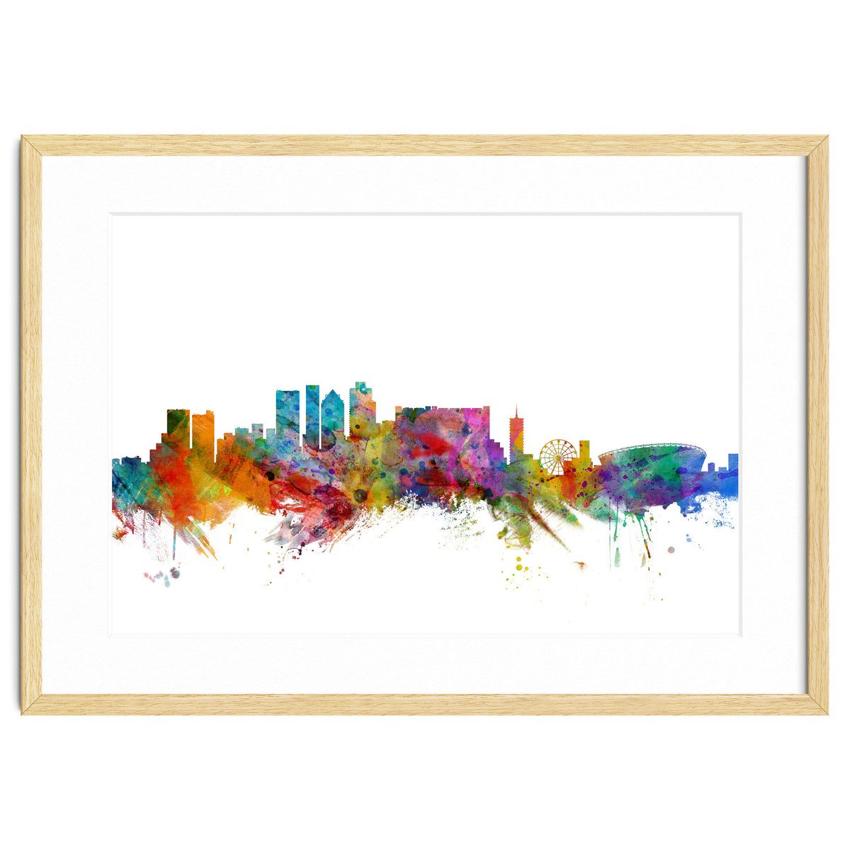 Cape Town South Africa Skyline