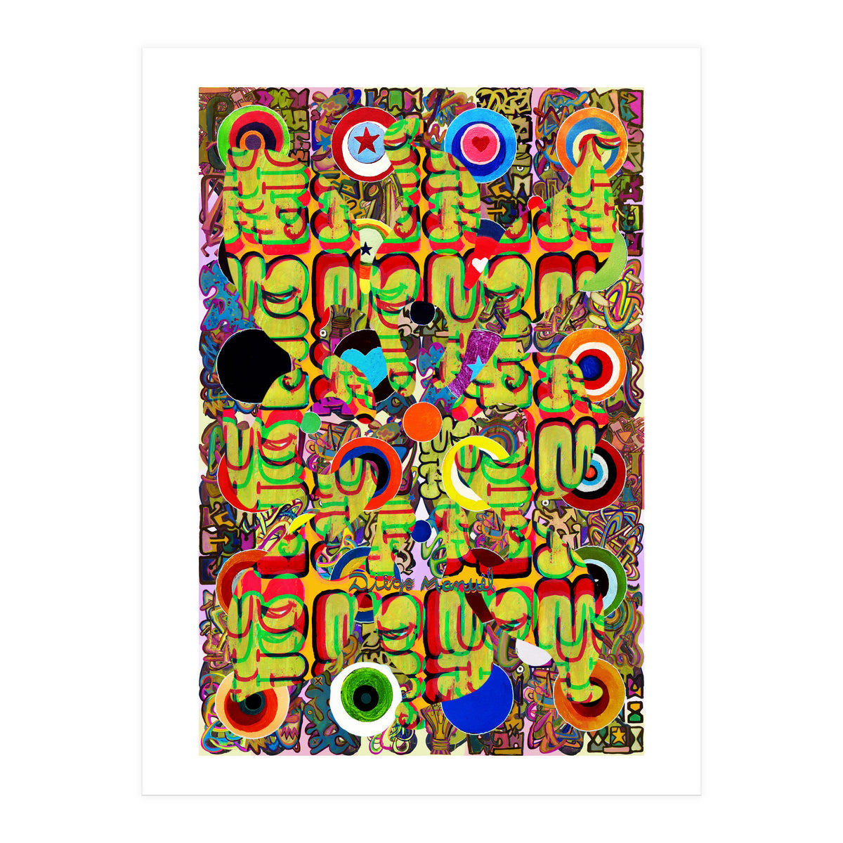Fuego Y Graffiti 74 (Print Only)