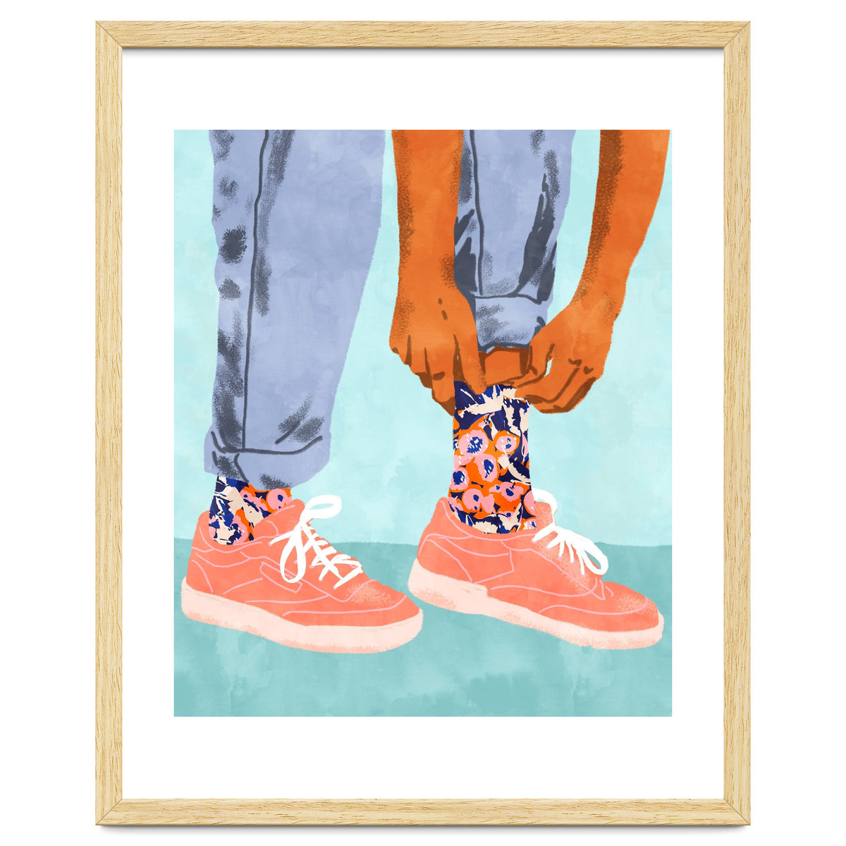 Pull Up Those Pretty Socks! | Optimism Hustle Positivity | Good Vibes Luck Po