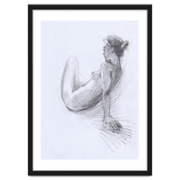 Nude Woman Drawing