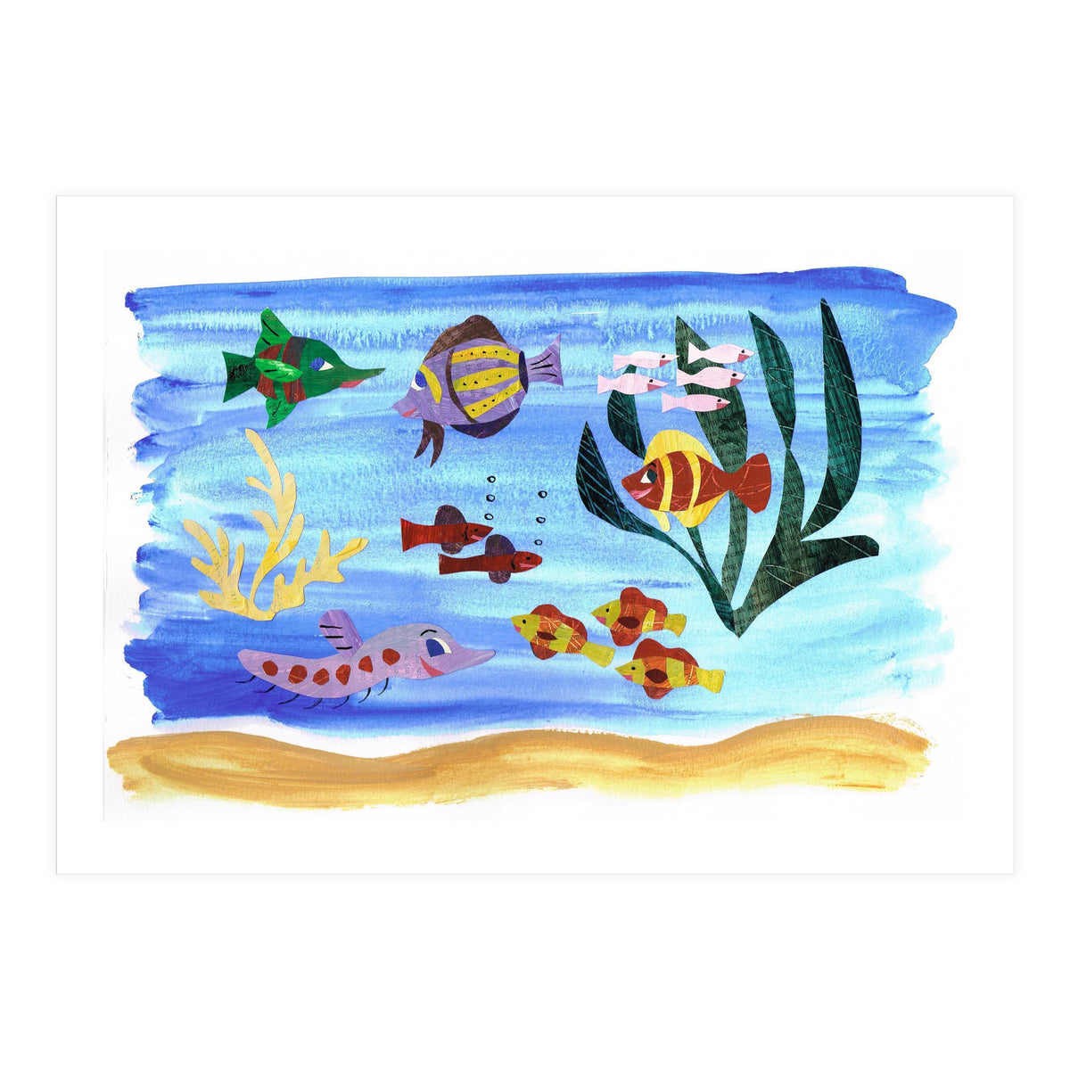 Tropical Fish (Print Only)
