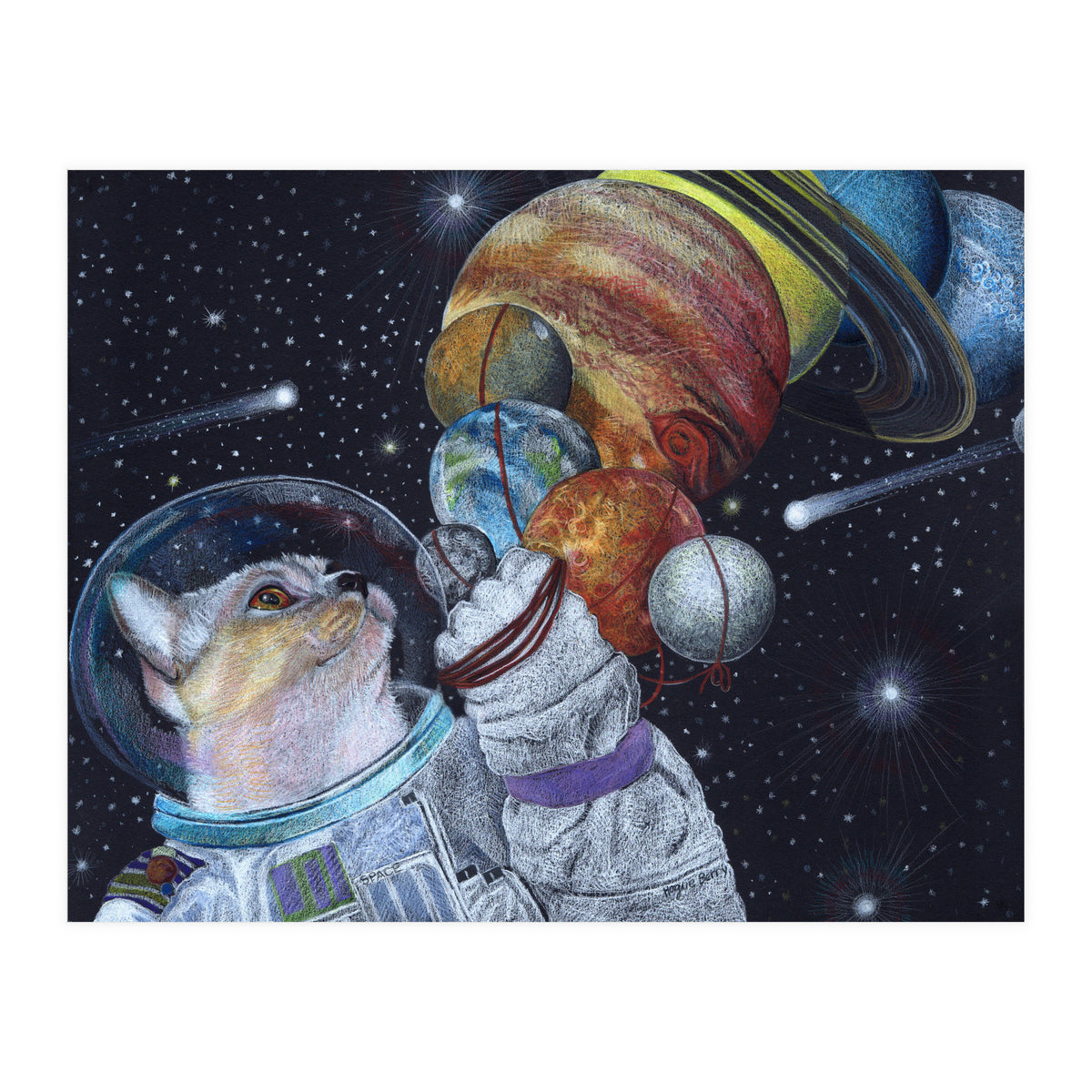 Space Cat (Print Only)
