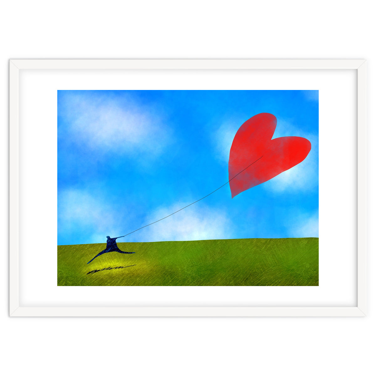 Heart Kite