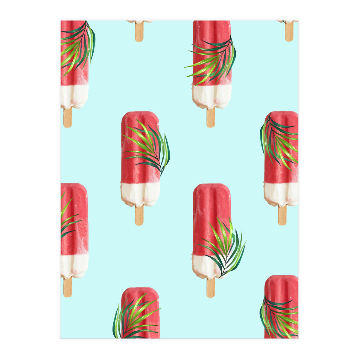 Tropical Popsicles (Print Only)