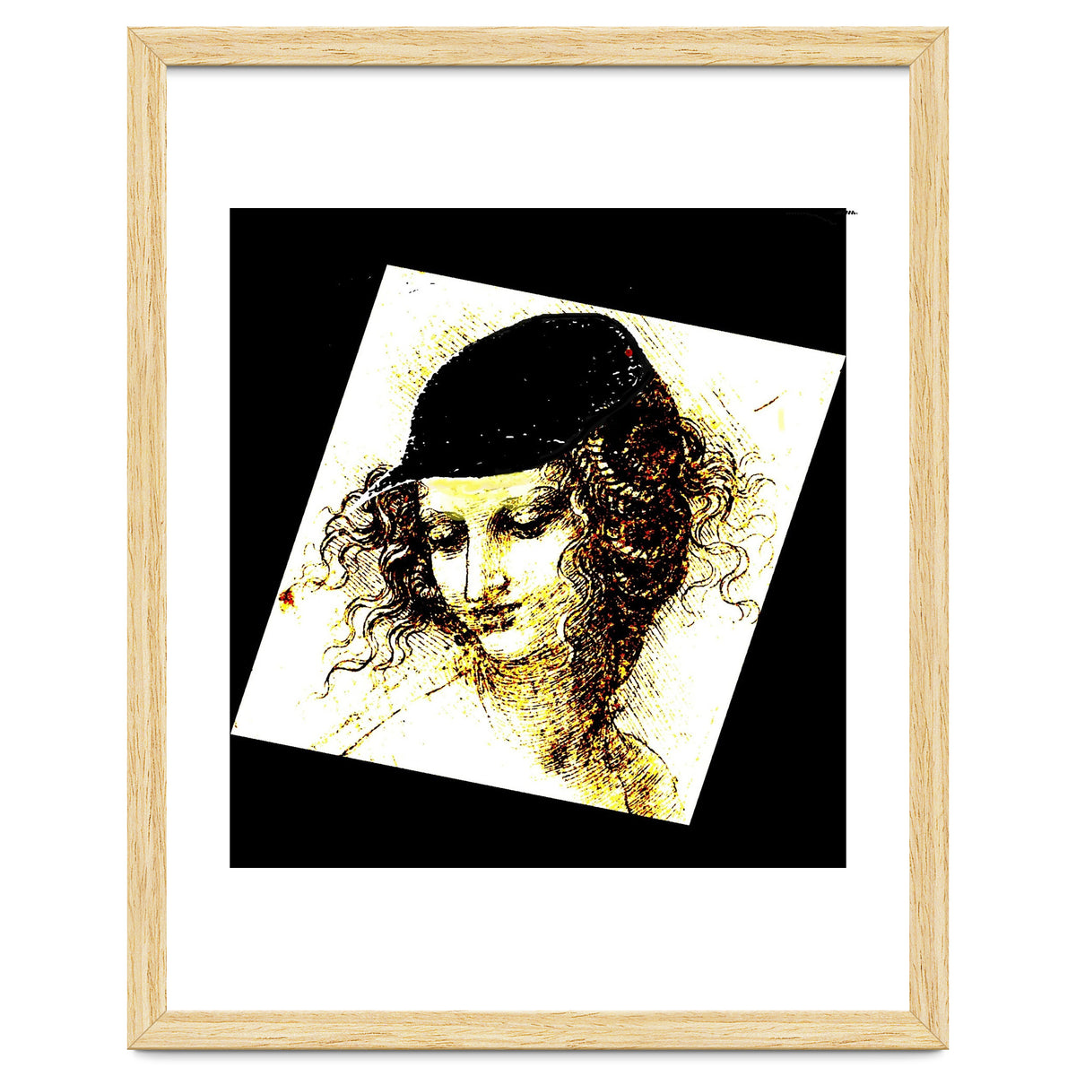 Renaissance women with baseball cap