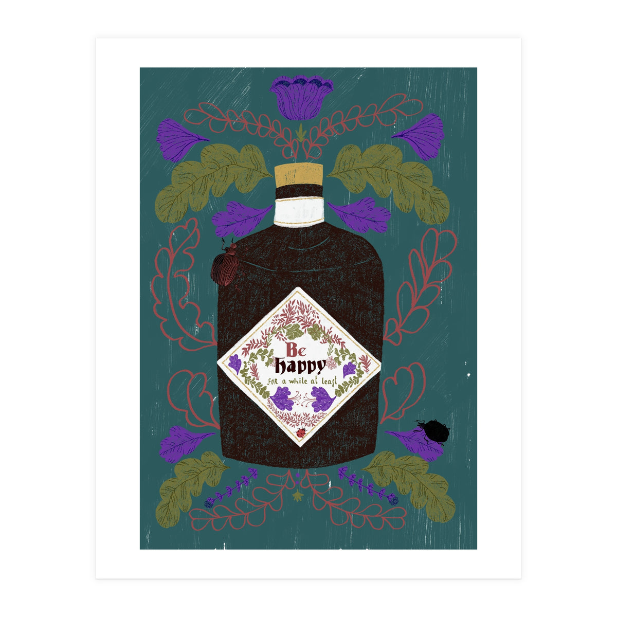 Be Happy (Print Only)