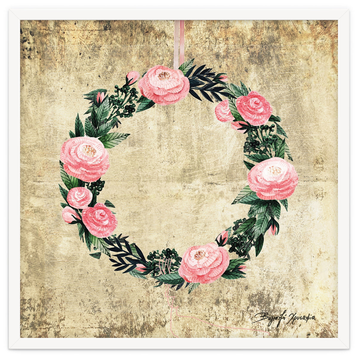 Wreath #Rose Flowers #Royal collection