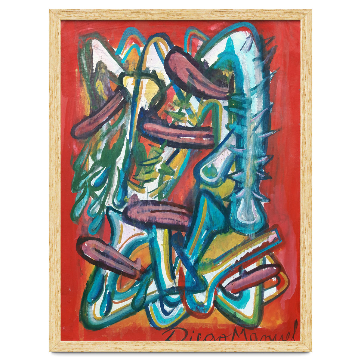 Formas Lenguas Y Cactus