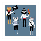 Pirate Cats (Print Only) thumbnail