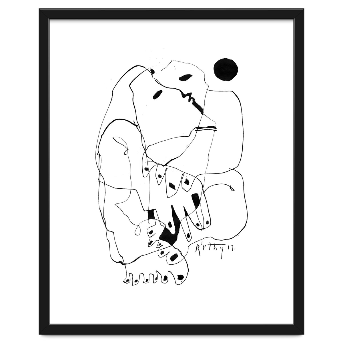 Purification of the Soul - b&w